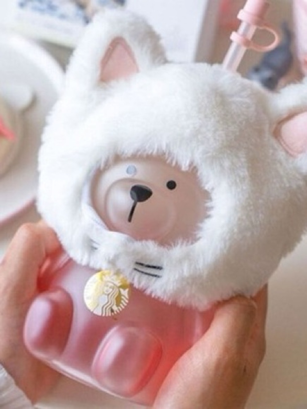 Starbucks Exclusive 2021 Sakura Season Bearista Cold cup